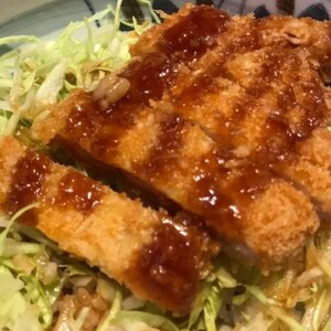 ソースかつ丼